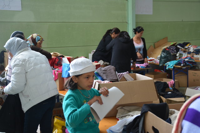 Bereits 2015 öffnete das Messezentrum Oberwart seine Türen für die Unterbringung von Flüchtlingen. | Foto: Michael Strini