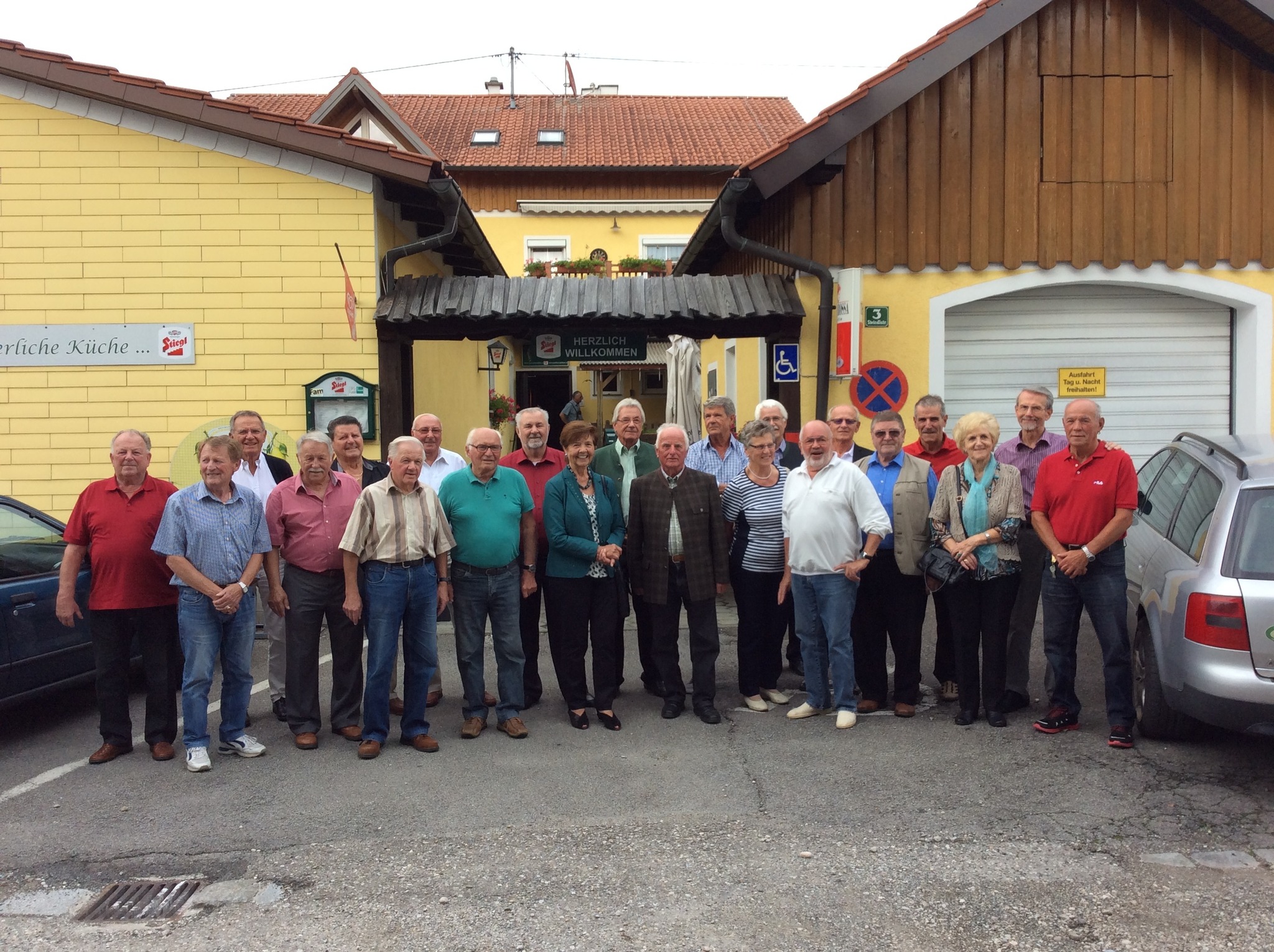 Lange ist es her, die Freundschaft ist geblieben Braunau