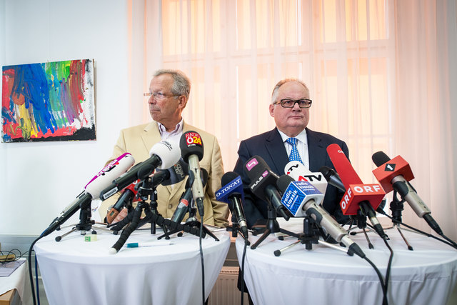 Ferdinand Maier (li.) und Christian Konrad sollen Österreich sicher durch die Asylkrise leiten. | Foto: Edler