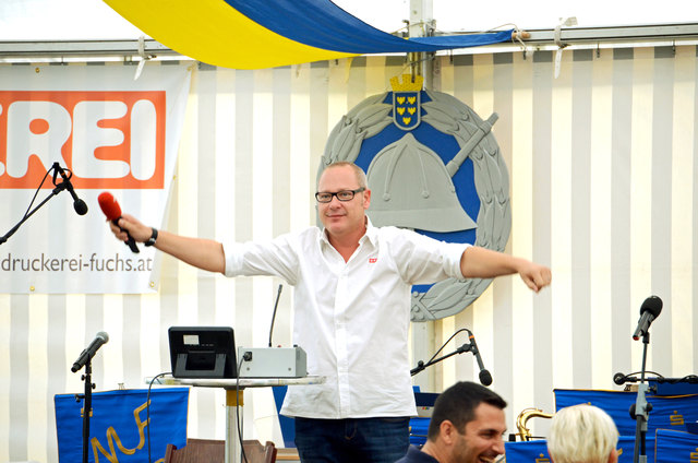 Moderator Thomas Schwarzmann