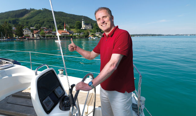 Walter Kastinger ist seit sechs Jahren Bürgermeister in Attersee.