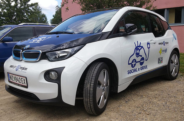 E-Mobilität im sozialen Testlauf: Der BMW i3 | Foto: Energieregion Weiz-Gleidsdorf