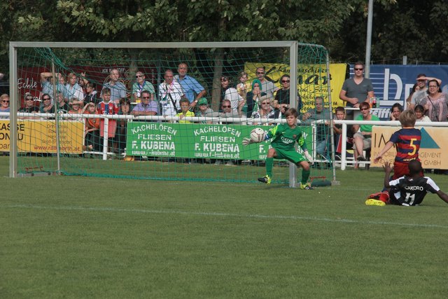 Das Siegestor im großen Finale. | Foto: Alfred Staudinger
