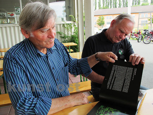 Alte Meister: Karlheinz Scherhag (links) und Franz Tantscher