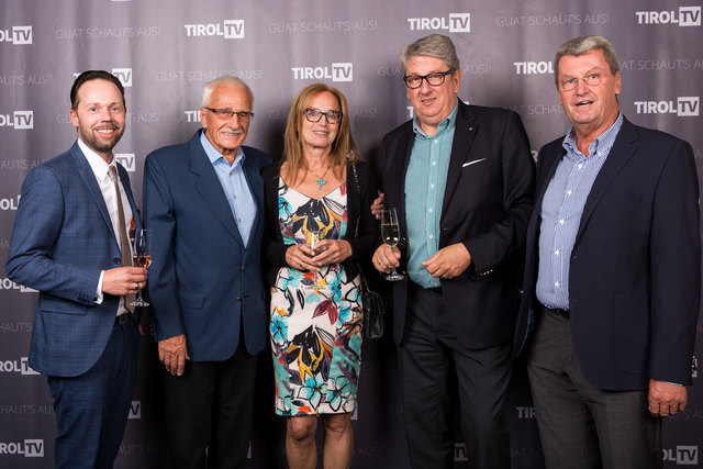 Christian Steger, Richard und Maria Labek, Mario Zenhäusern, Richard Egger | Foto: TIrol TV
