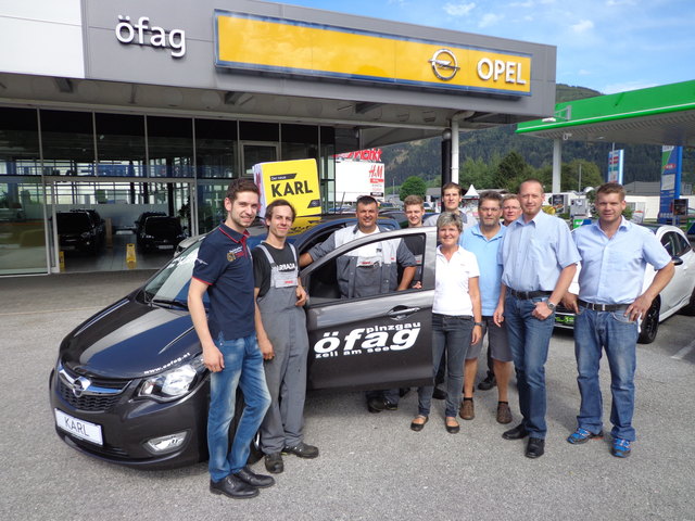 Das Pinzgauer öfag-Team.