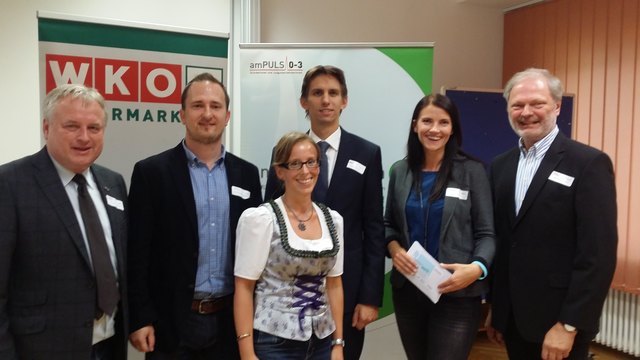 V.l.: RSTL  Josef Majcan, Mario Körbler, Bianca Pommer, Bgm. Joachim Schnabel, Silvia Gaich und RSTO KR Johann Lampl. | Foto: KK