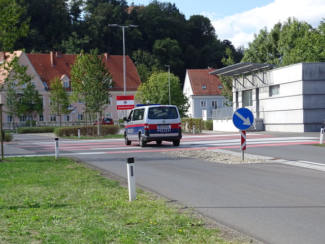 So sah es die Grenzbrücke noch kurz vor dem Einsatz aus.