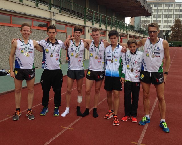 Gold, Silber und Bronze für die Staffeln des LTV Bawag PSK Köflach in Graz. | Foto: KK