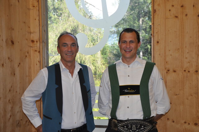 Hanspeter und Florian Pranger | Foto: Blaskapelle Simmerinka