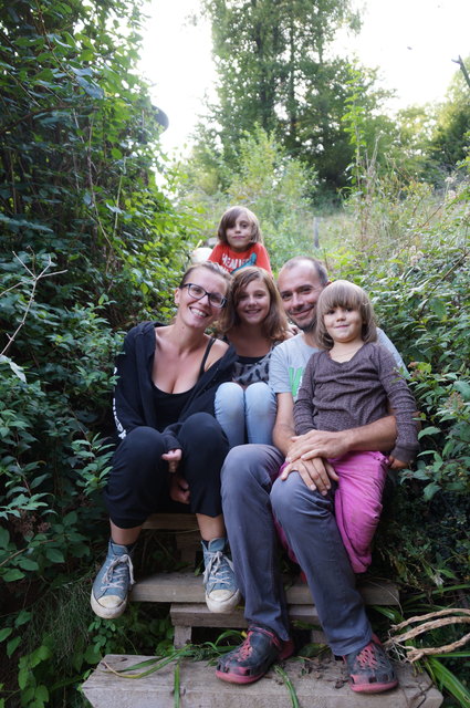 Veggie-Familie: David und Susanne Richter und ihre drei Kinder leben vegan.