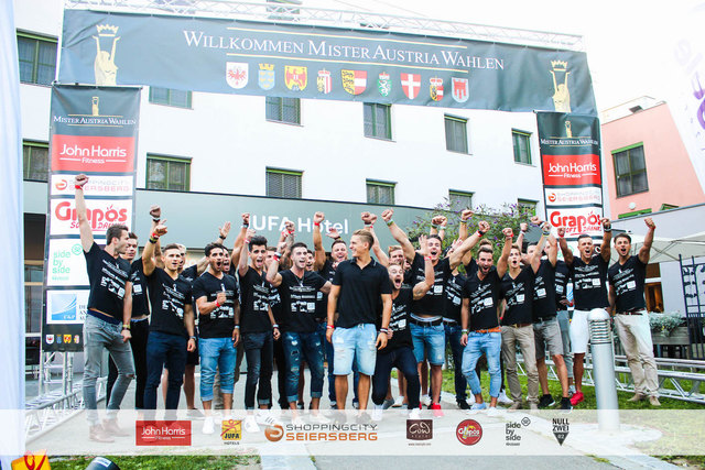 Alle Kandidaten der Mister Austria Wahl 2015 | Foto: Mister Austria Wahlen