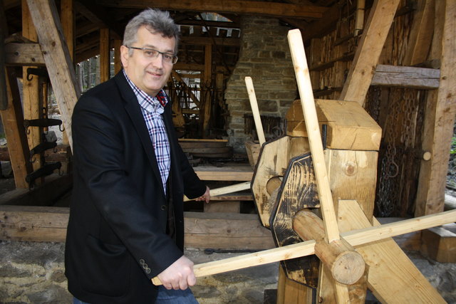 Burgbau-Geschäftsführer Jürgen Freller | Foto: Peter Lindner