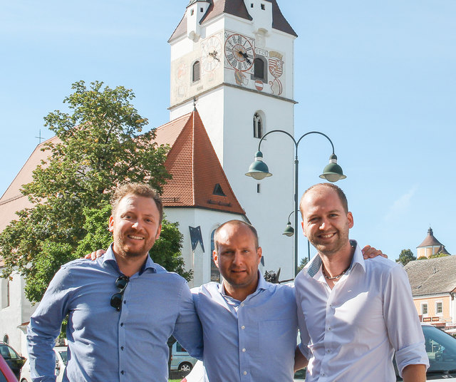 Christian Obermayr, Matthias Strolz und Stefan Nußbaummüller. | Foto: Neos