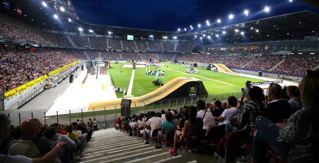 Aus und vorbei: Großveranstaltungen dürfen derzeit im Stadion nicht über die Bühne gehen
