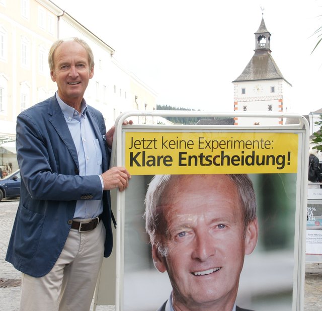 Herbert Brunsteiner: Plus bei der Bürgermeisterwahl, aber ÖVP verliert ein Mandat.
