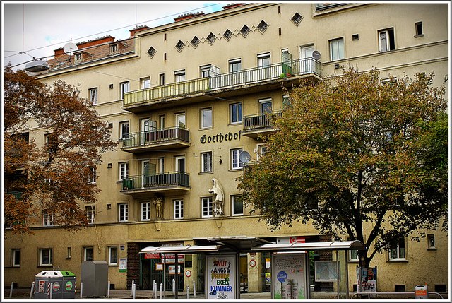 Der Goethehof in Kaisermühlen