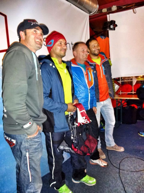 v.l.: Rauter Alex, Schlegl Enrico, Lechner Wolfagang und Eder Mario. | Foto: Rauter
