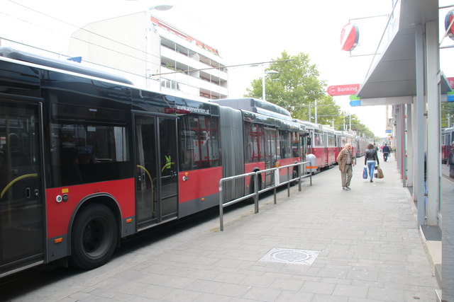 Stau der Öffis