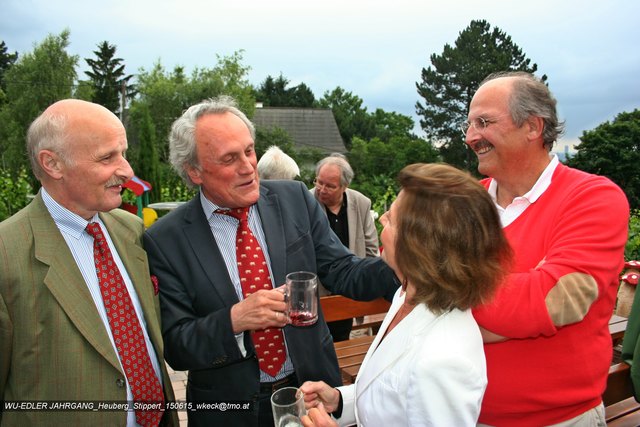 Die Akademiker diskutierten angeregt | Foto: Heuberg, Stippert