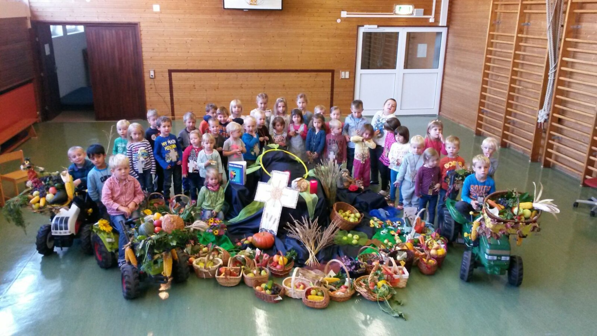 Erntedankfest im Kindergarten Loipersdorf- Kitzladen - Oberwart