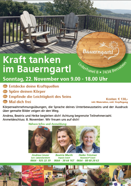 Lass dich begleiten und dir gutes tun!