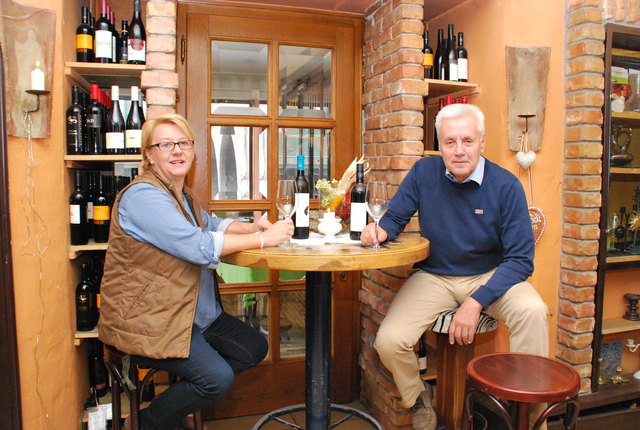 Christine Paier und ihr weinkundinger Partner Gerold Lagger