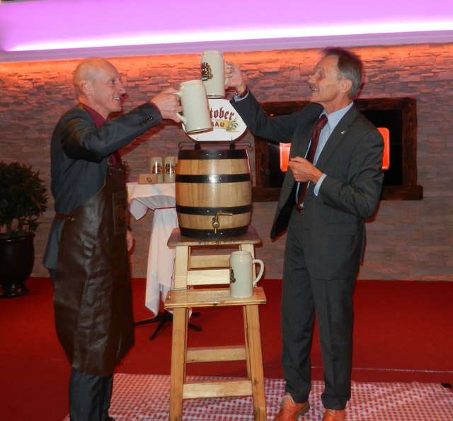 Casino Direktor Gerhard Heigenhauser und Casino Gastro-Chef Oliver Kitz