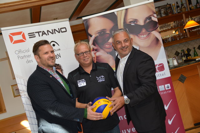 Gordon Copplestone (Stanno), Sportdirektor Michael Henschke, Dietmar Mach (Mach-art).