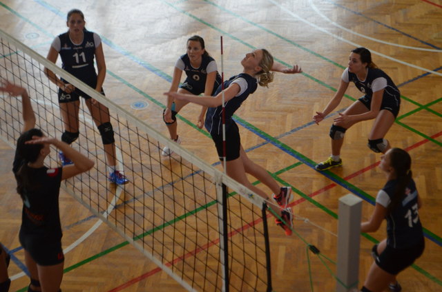 Silvia Schoder am Angriff. | Foto: privat