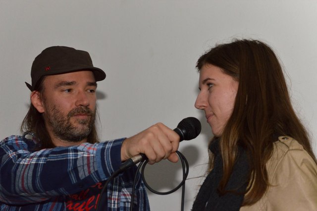 Bert Walser interviewt Lena Vogler | Foto: Privat