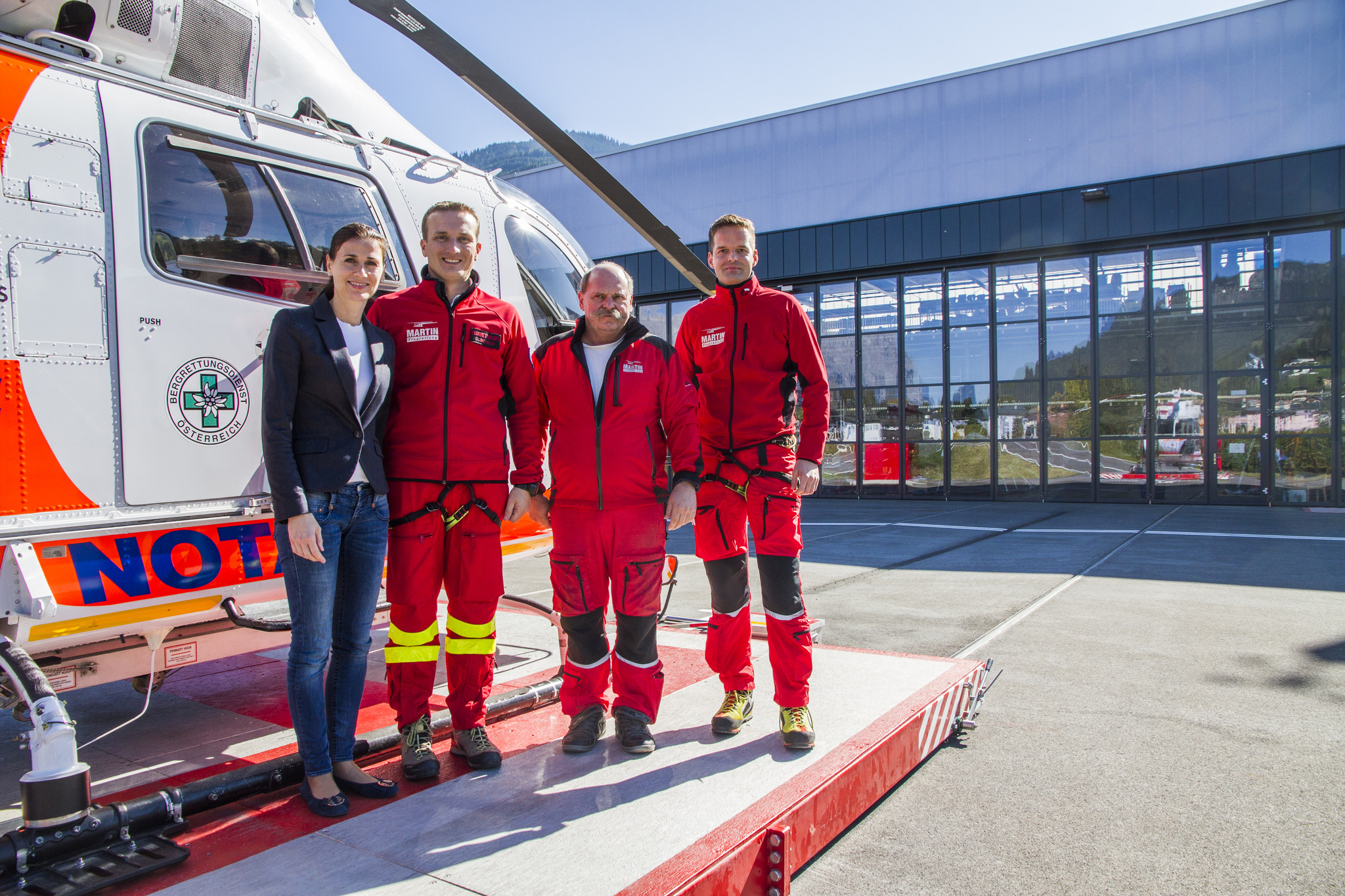 Heliport Knaus Neue Basis für Salzburgs Flugunternehmen SalzburgStadt