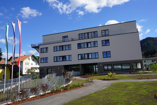 Das neue Pflegeheim in Krieglach wurde in nur 15 Monaten gebaut und nach modernsten Standards geplant und errichtet.