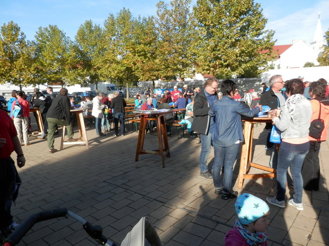 Zur Wanderung eingetroffen
