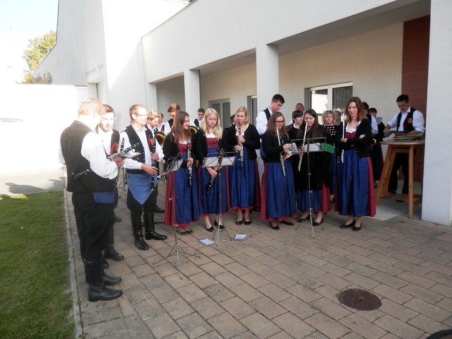 Musikalischer Empfang
