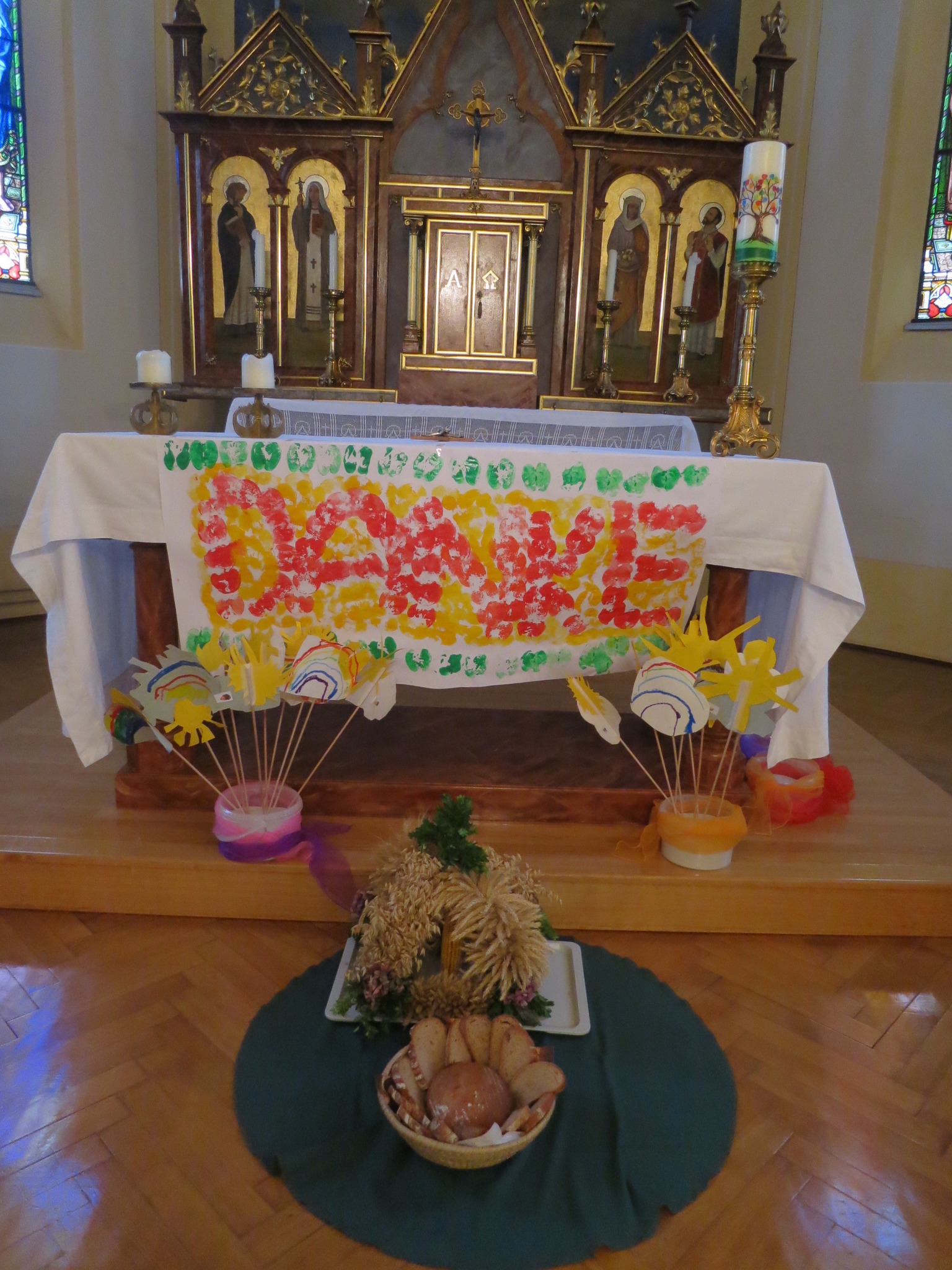 Erntedankfest im Kindergarten Arche Sta. Christiana Frohsdorf - Wiener