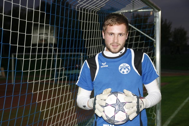 Ottensheim-Goalie Alex Baum