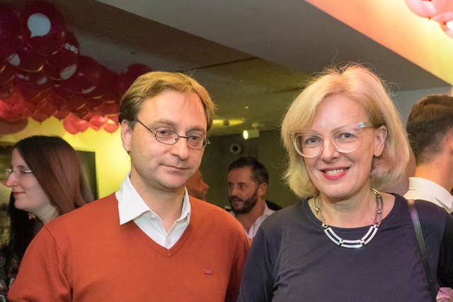 "Wir sind froh, dass wir im Gemeinderat sind", sagen Florian Kudlich und Elisabeth Tanzer von den Neos Innere Stadt.