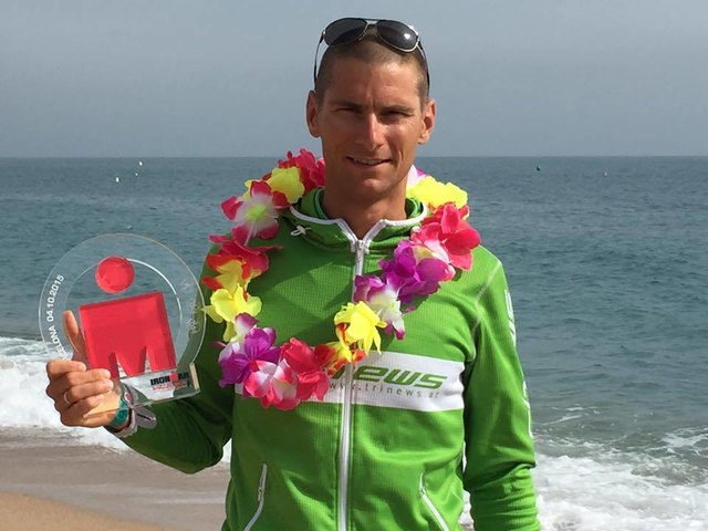 Stefan Leitner hat beim Ironman in Barcelona eine hervorragende Leistung in allen drei Disziplinen abgeliefert. Foto: privat