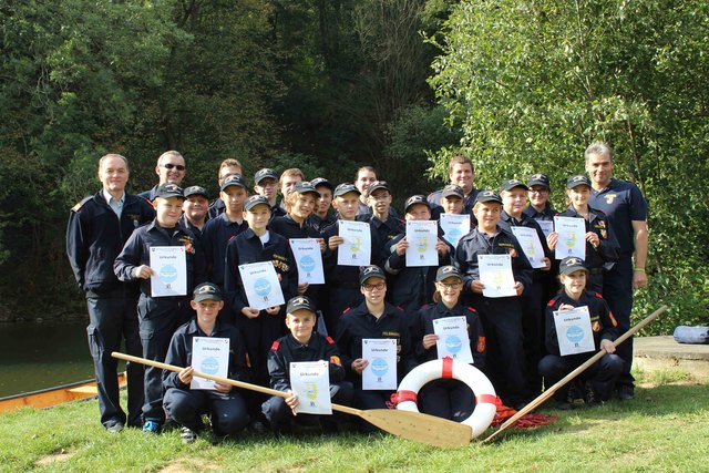 Kurt Liball, Rudolf Mayer, Erwin Silberbauer, Peter Redl, Marlene Theurer, Richard Petters, Leander Hanko betreuten die eifrigen Bootsfahrer. | Foto: Foto: Hanko