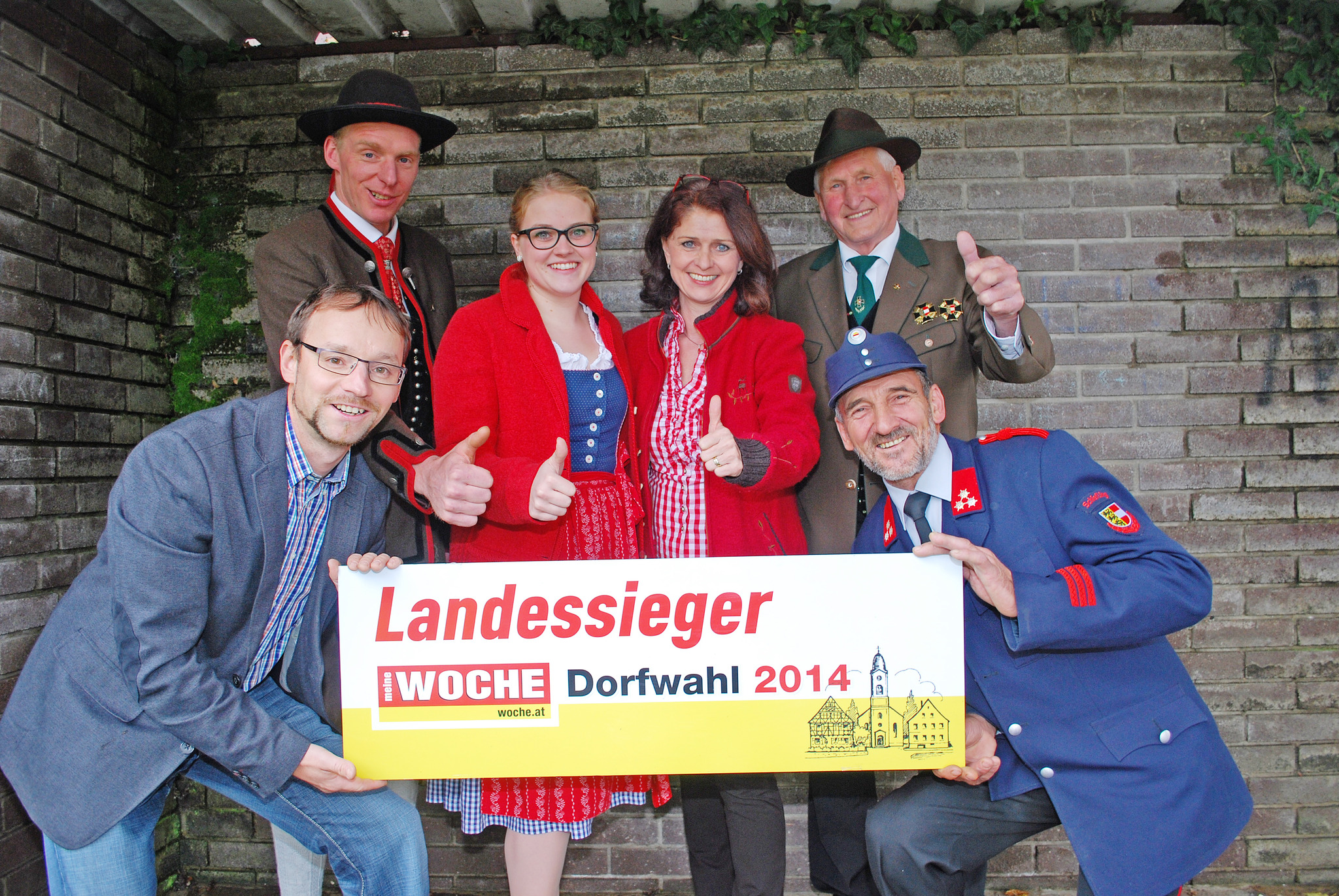 Schieflinger halten zusammen Lavanttal