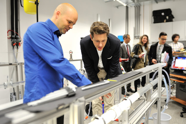 Im Versuchslabor der Hof Gruppe am IST Austria Campus. | Foto: IST Austria