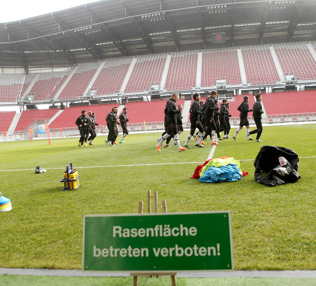 Training der WAC-Bundesligamannschaft im Stadion. Die Nachwuchsakademie des Vereines ist im Sportpark angesiedelt. | Foto: Kuess