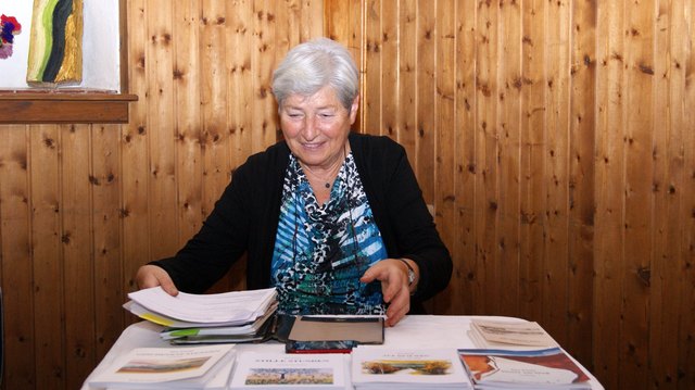 Ilse Pauls ist ebenfalls in Gablitz daheim. Malerei und Lyrik sind ihre kreativen Schaffensprozesse.