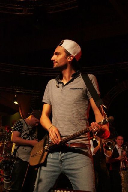 Christian W. am Spaten-Bass