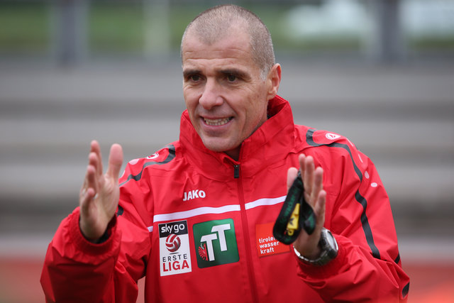 Klaus Schmidt ist Trainer bei Wacker Innsbruck. Zuvor war er bei Austria Salzburg, KSV, in den Arabischen Emiraten und beim GAK. | Foto: Gepa