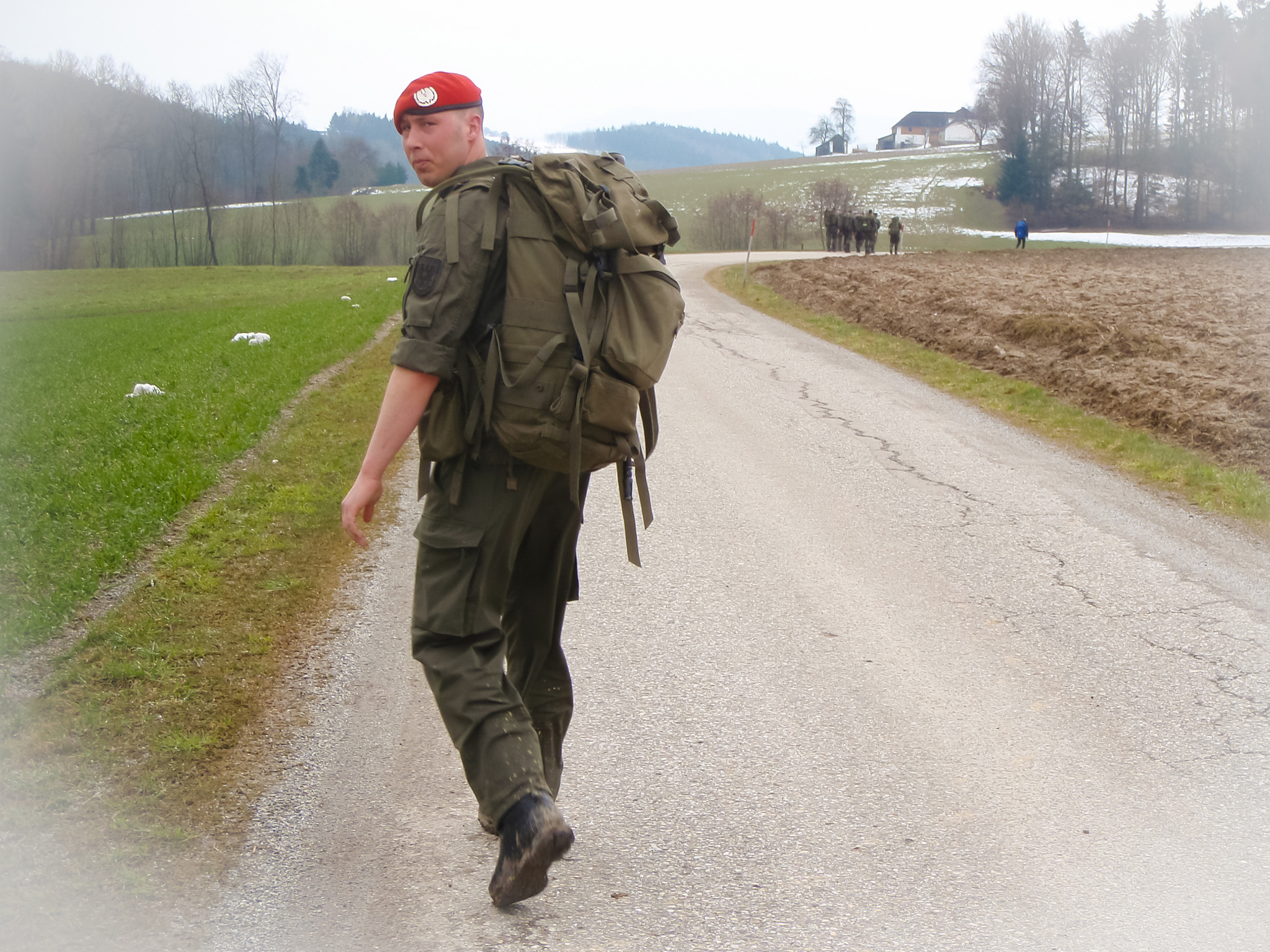 ein langer Marsch Donaustadt