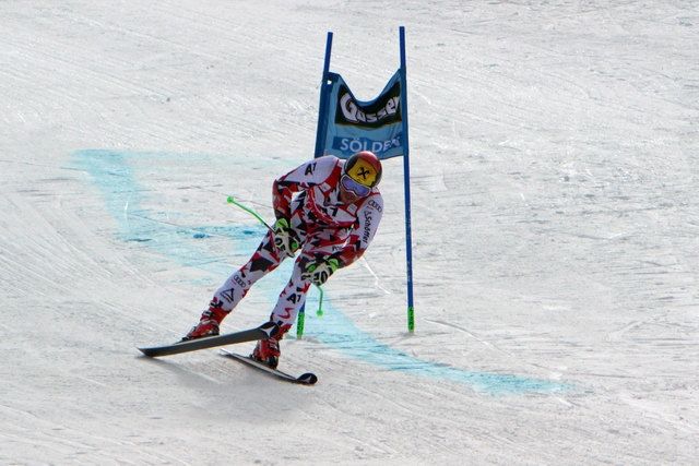 Nur 17 Hundertstel fehlten Marcel Hirscher zum Sieg