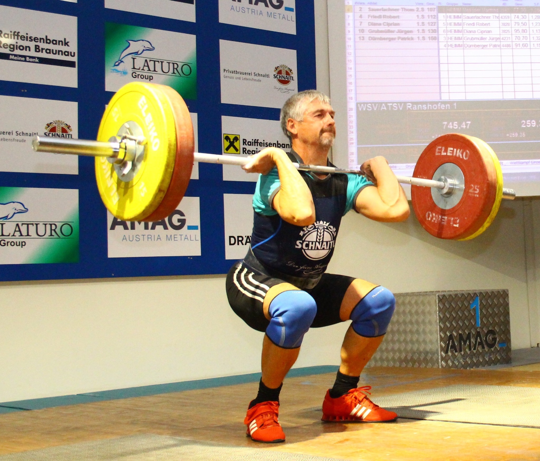 3 MastersTitel und Österr. Rekorde im Gewichtheben Braunau