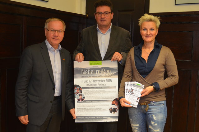 Sie laden ein: Josef Ober, Michael Mehsner und Andrea Meyer (v.l.).